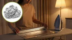 Mit diesem cleveren Trick bügeln Hausfrauen Bettwäsche doppelt so schnell